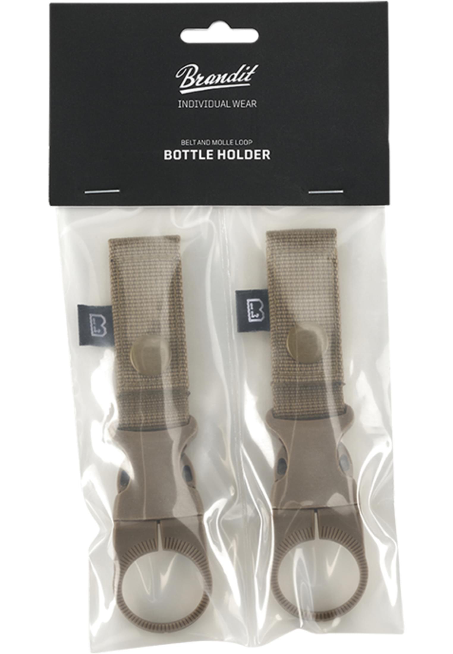 Brandit Belt and Molle Loop Bottle Holder 2 Pack (Farbe: camel / Größe: one size)