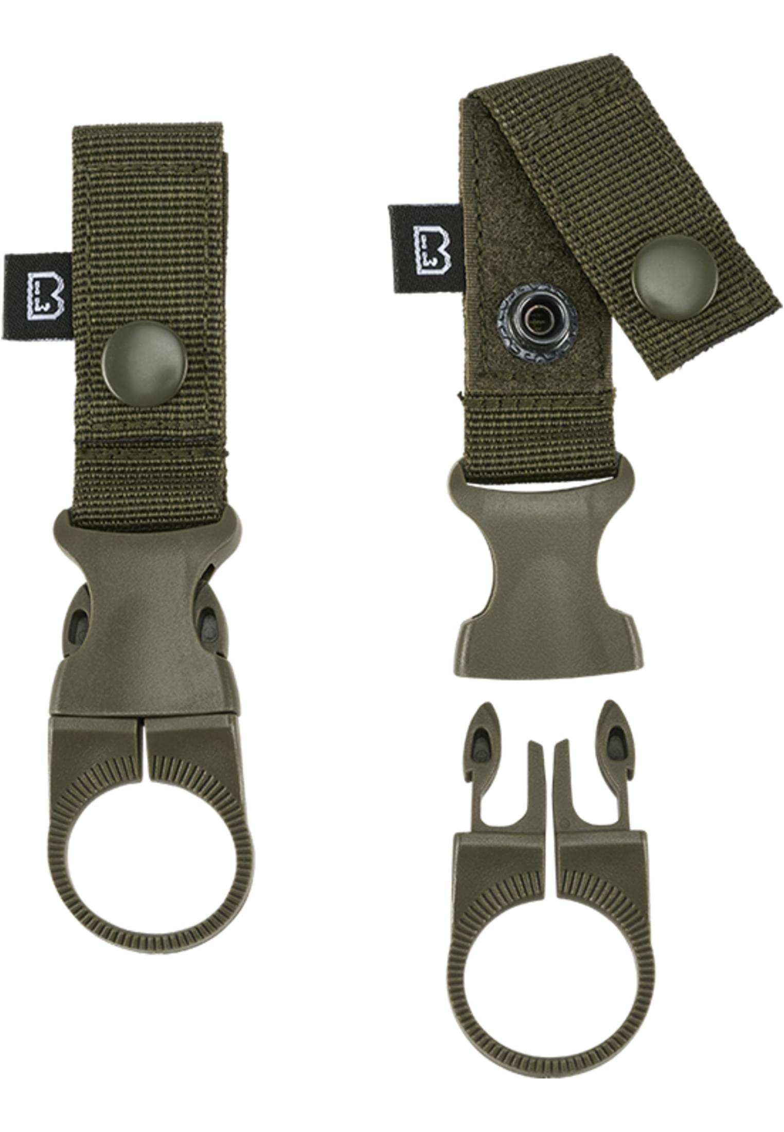 Brandit Belt and Molle Loop Bottle Holder 2 Pack (Farbe: olive / Größe: one size)