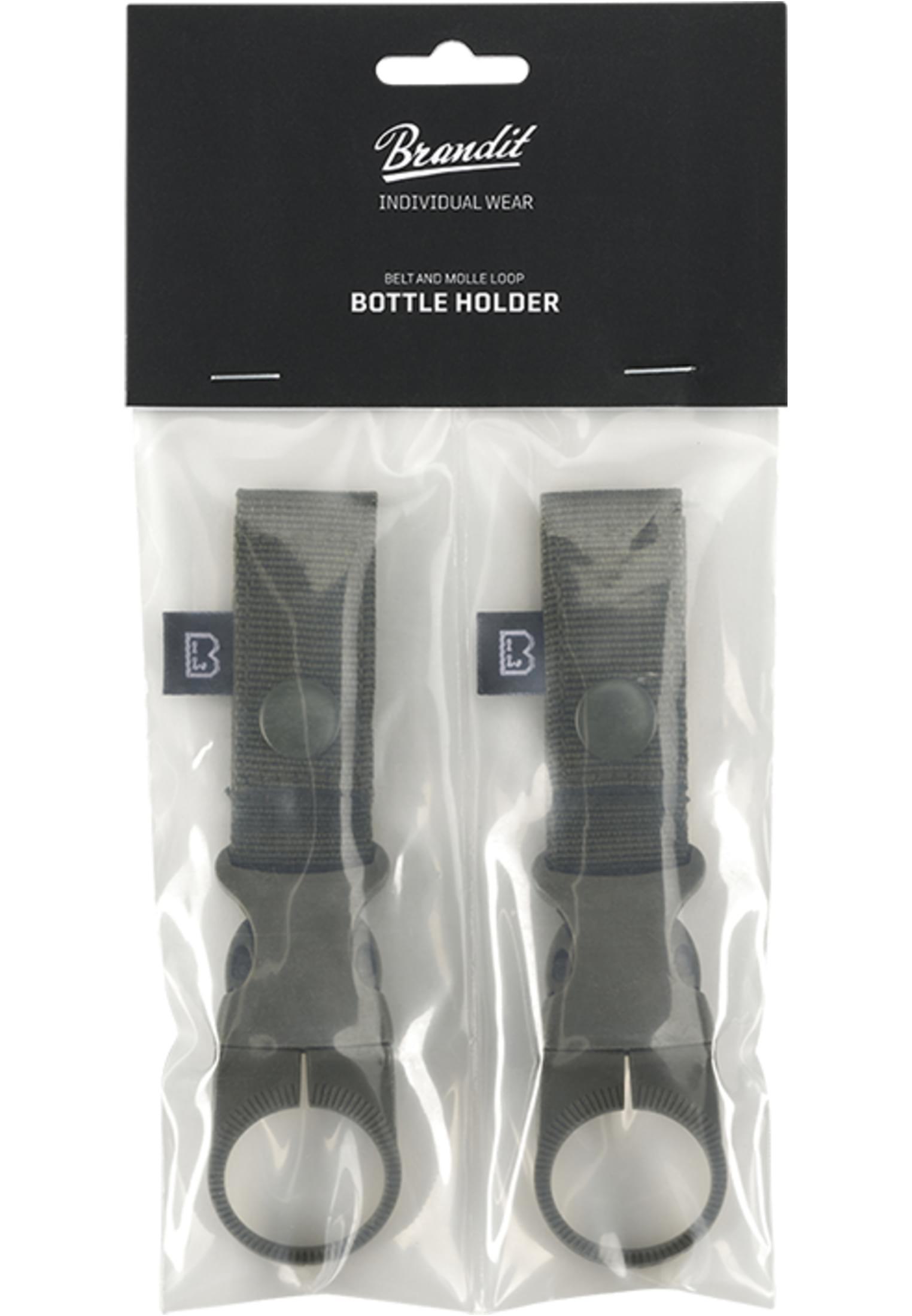 Brandit Belt and Molle Loop Bottle Holder 2 Pack (Farbe: olive / Größe: one size)