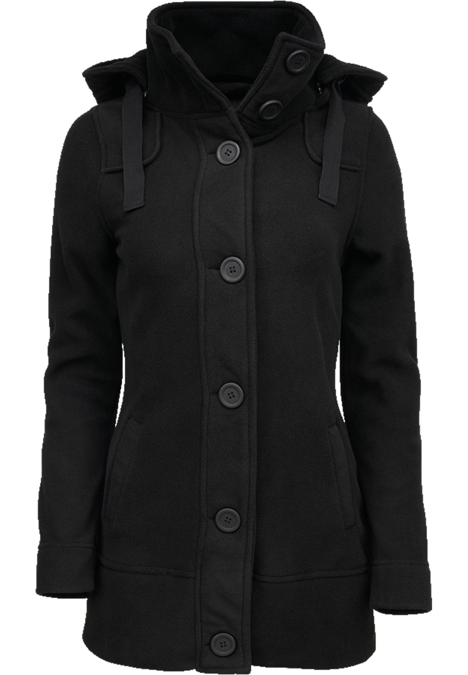 Brandit Women Square Fleece Jacket (Farbe: black / Größe: 4XL)