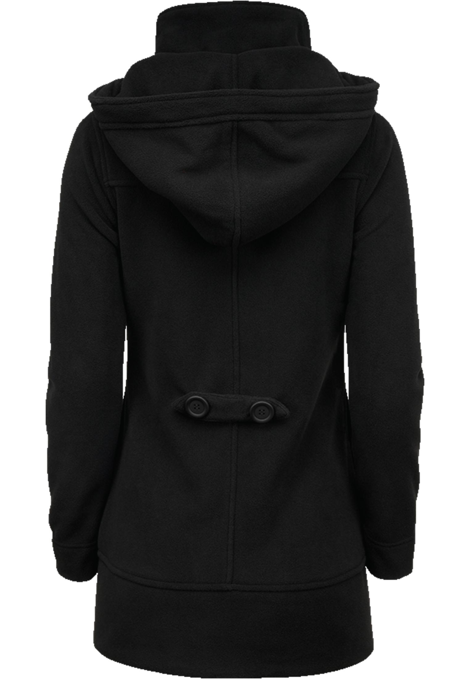 Brandit Women Square Fleece Jacket black (Farbe: black / Größe: S)