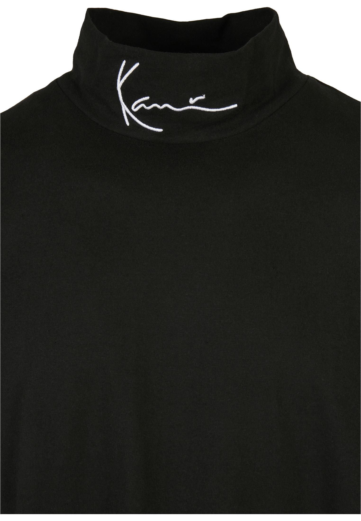 Karl Kani KU214-025-2 Small Signature Turtle Neck LS black (Farbe: black / Größe: S)