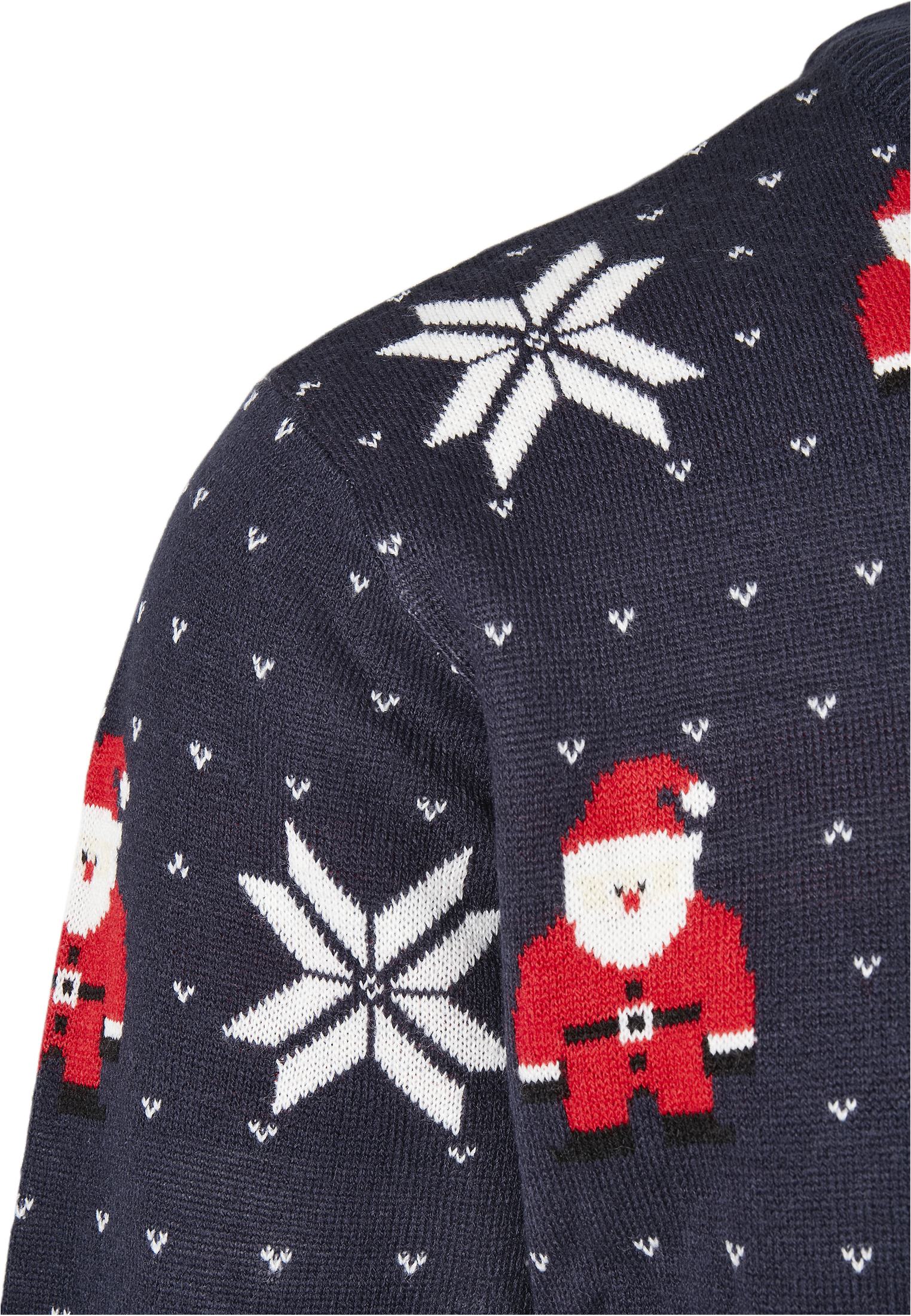 UC Men Nicolaus And Snowflakes Sweater (Farbe: nicolaus and snowflake aop / Größe: L)