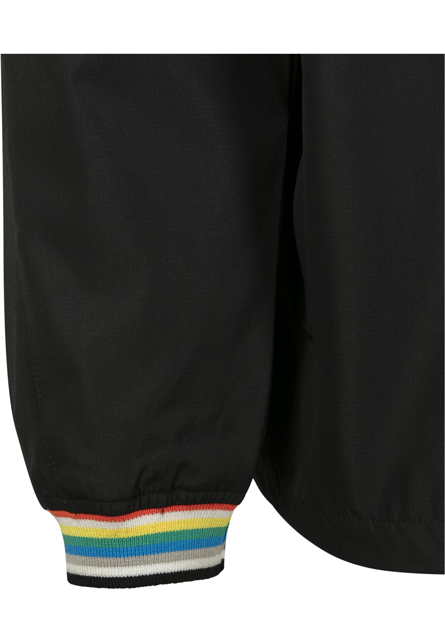 UC Men Warm Up Pull Over Jacke blk/multicolor (Farbe: blk-multic / Größe: XL)