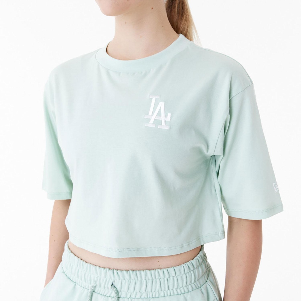 new-era-la-dodgers-mlb-lifestyle-crop-tshirt-grün-xs-0