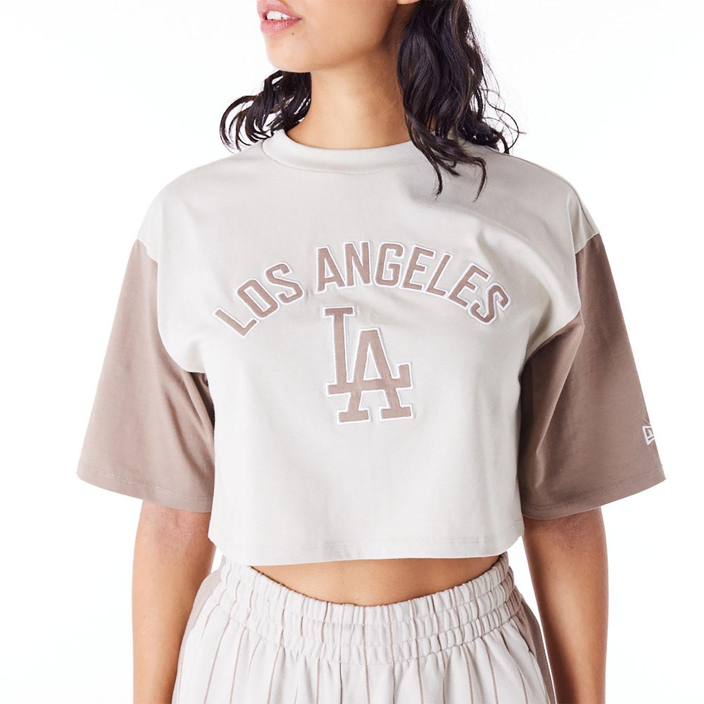 new-era-la-dodgers-mlb-lifestyle-crop-tshirt-creme-xs-0