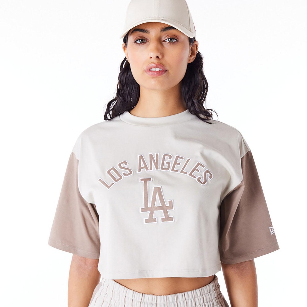 new-era-la-dodgers-mlb-lifestyle-crop-tshirt-creme-xs-2