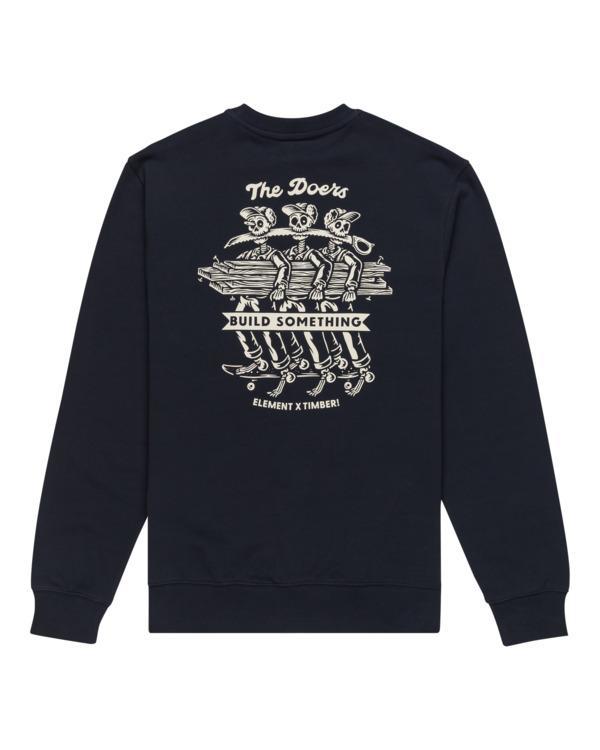 element-timber-skeleton-gang-crew-blue-eclipse-navy-l-0