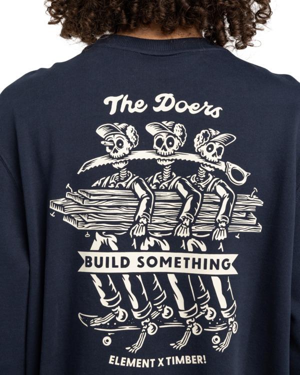 element-timber-skeleton-gang-crew-blue-eclipse-navy-l-4
