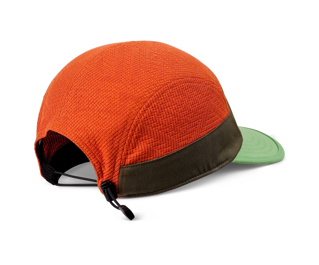 djinns-5-panel-soft-flat-cap-summer-knit-olive-green-orange-osfm-1
