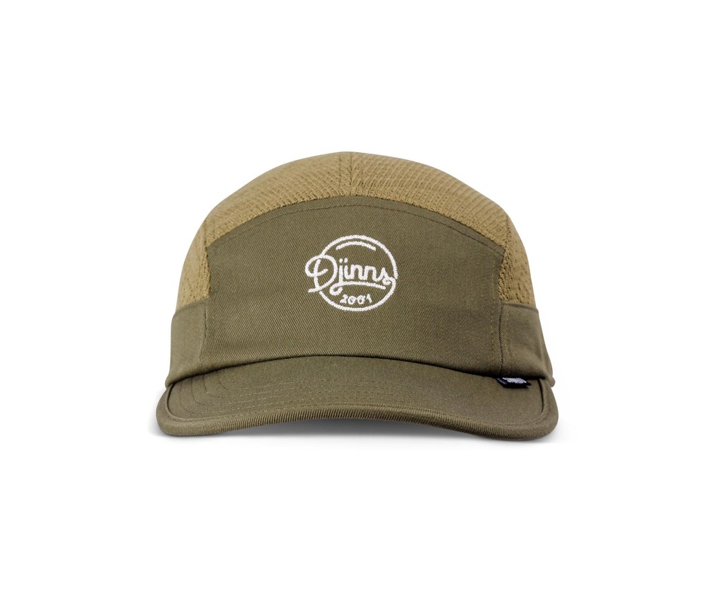 djinns-5-panel-soft-flat-cap-summer-knit-olive-osfm-0
