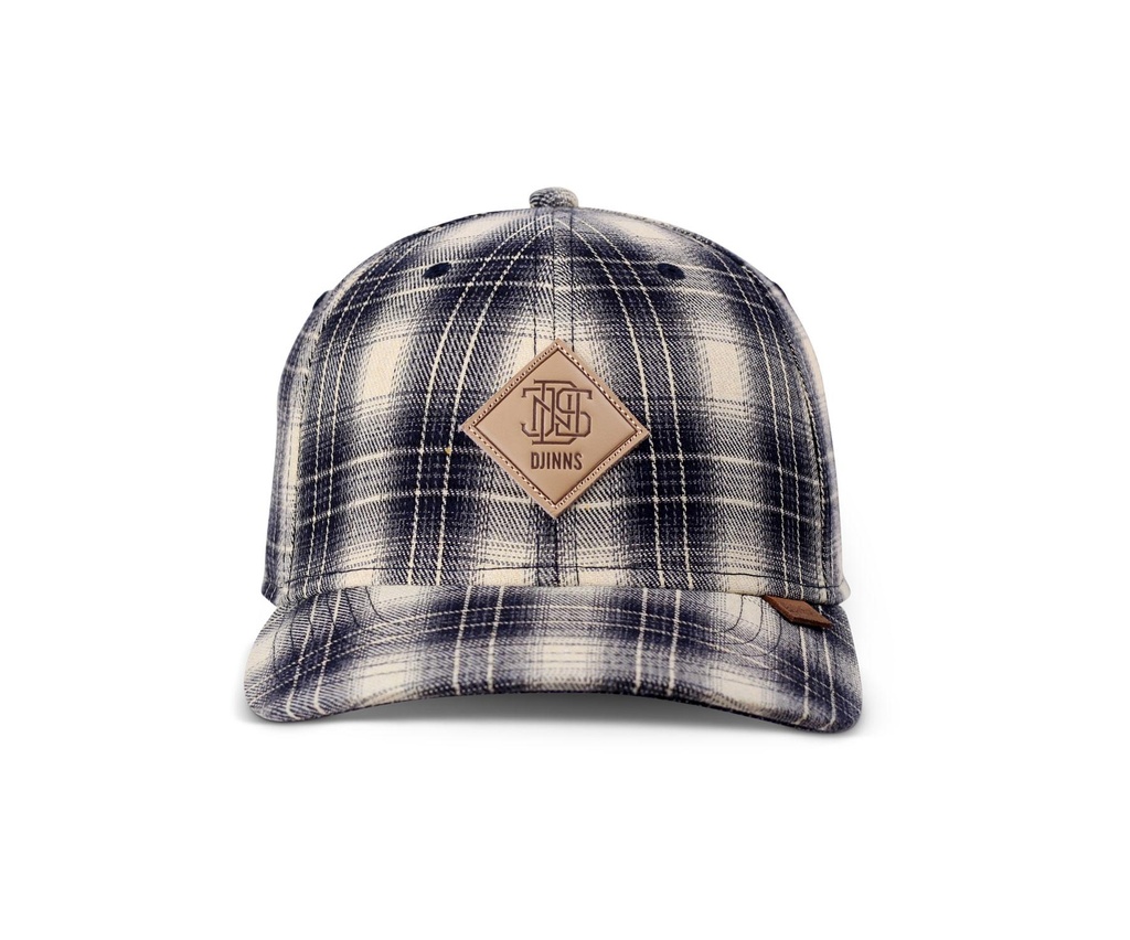 djinns-6-panel-truefit-cap-denim-wishy-check-indigo-osfm-0