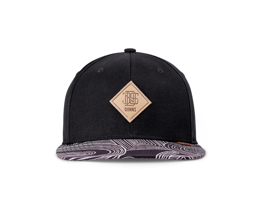 djinns-6-panel-snapback-cap-ma-pattern-rev-black-osfm-0