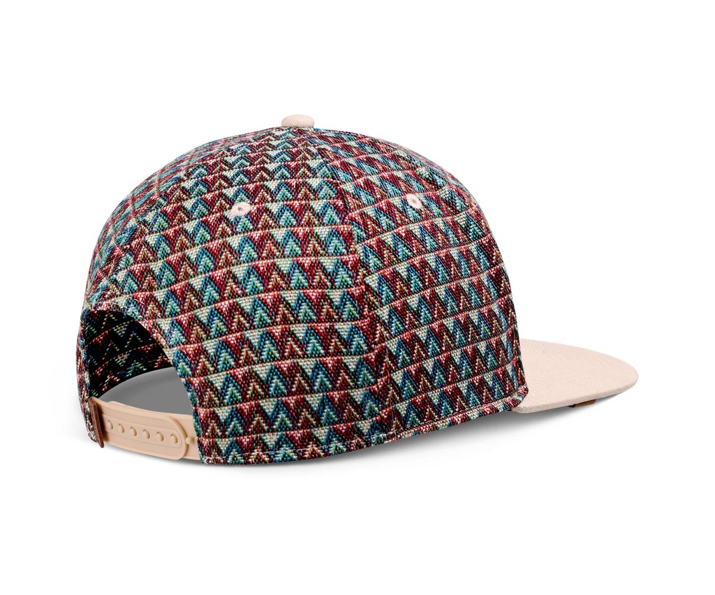 djinns-6-panel-snapback-cap-colour-triangle-khaki-osfm-1