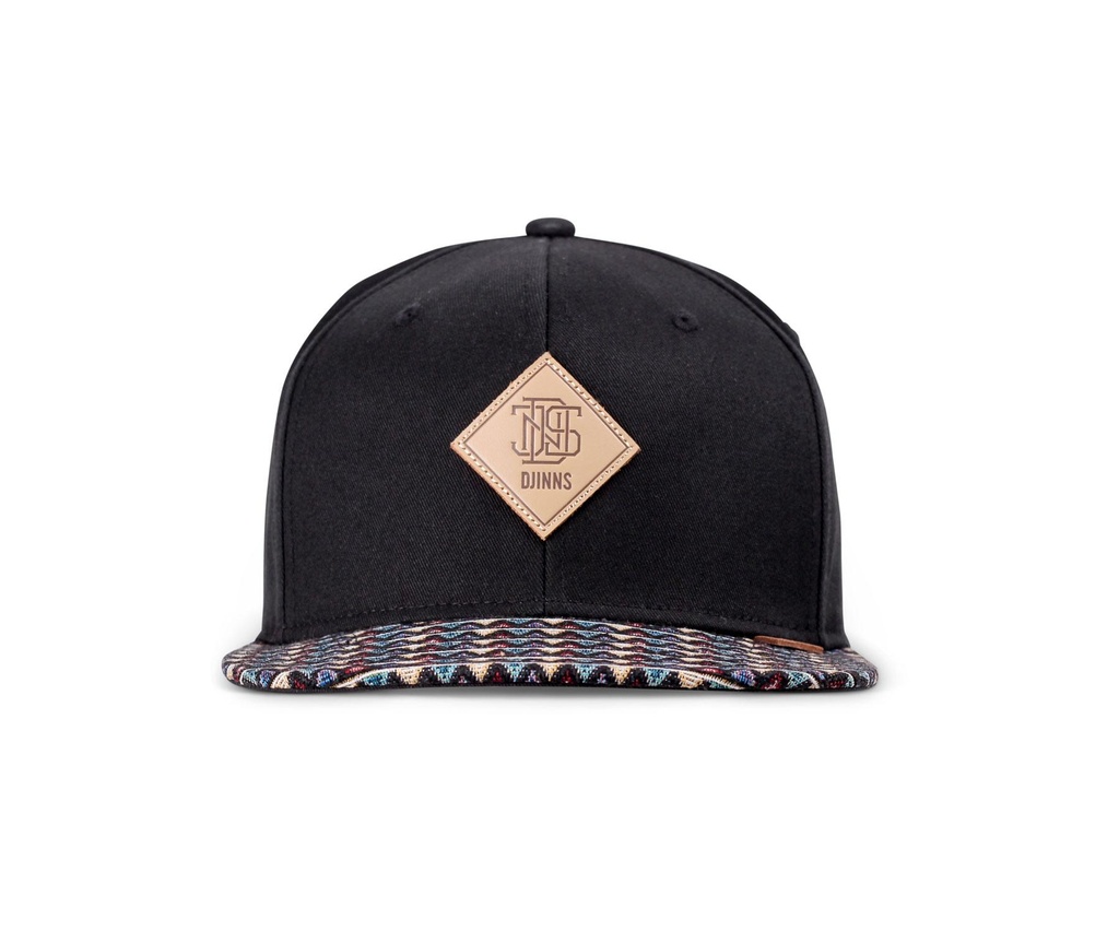 djinns-6-panel-snapback-cap-colour-triangle-rev-black-osfm-0