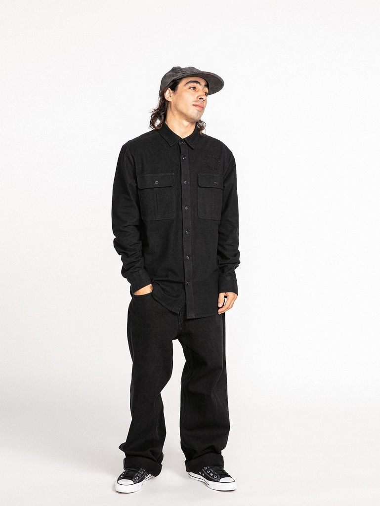 volcom-minneret-flannel-shirt-black-s-0