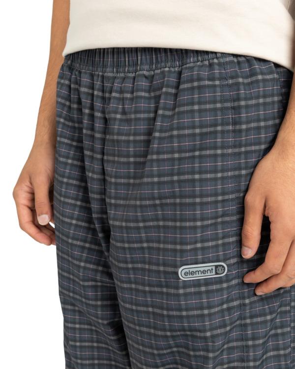 element-relax-checker-track-pant-blue-digit-check-xs-3