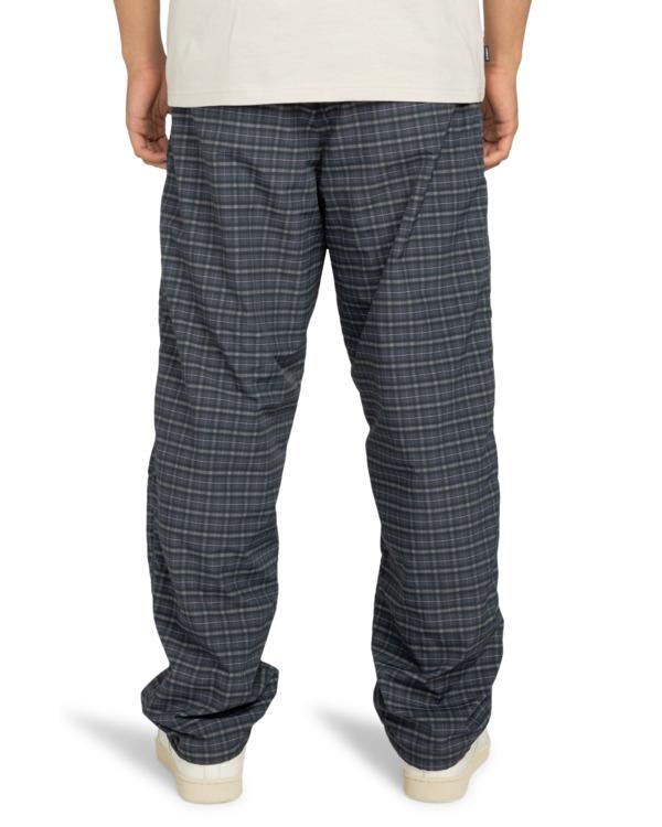 element-relax-checker-track-pant-blue-digit-check-xs-6