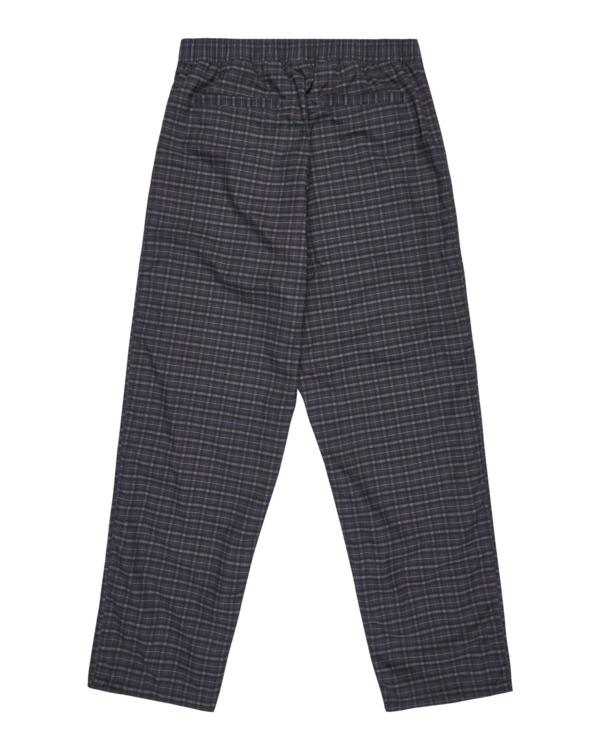 element-relax-checker-track-pant-blue-digit-check-xs-6