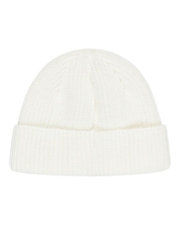 element-low-docker-beanie-white-off-white-1sz-ad-0