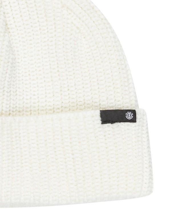 element-low-docker-beanie-white-off-white-1sz-ad-1