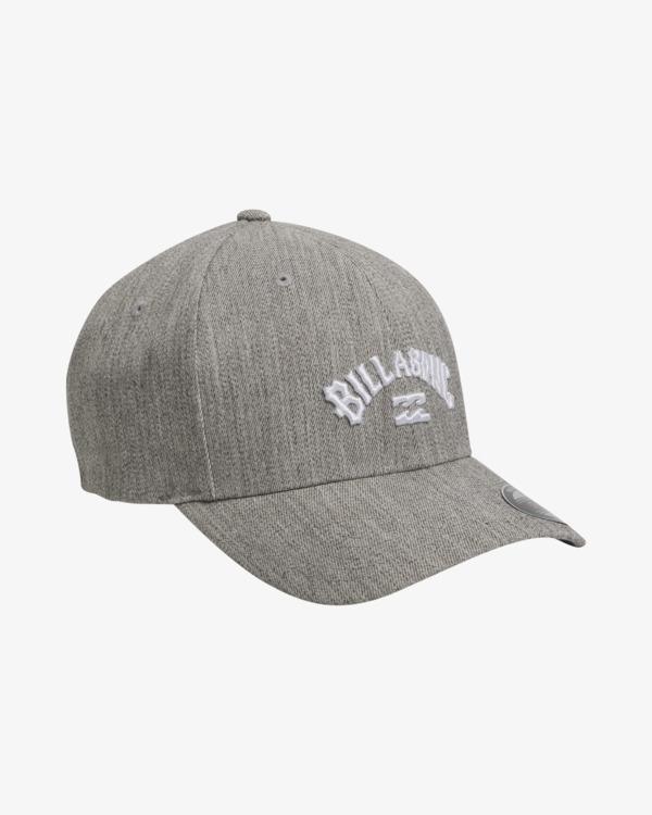billabong-arch-flexfit-cap-grey-light-grey-heather-sm-f-0