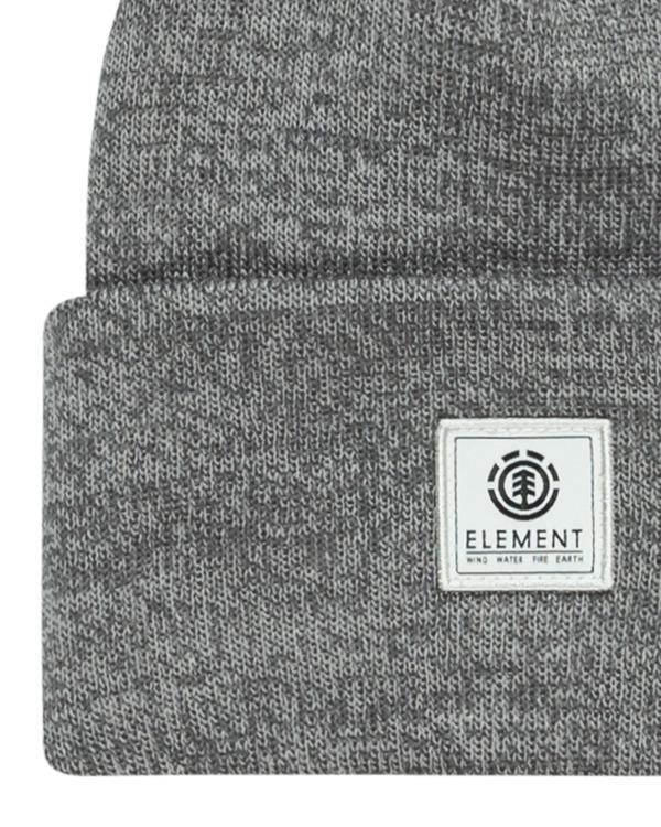element-dusk-classic-beanie-youth-grey-stone-heather-1sz-1