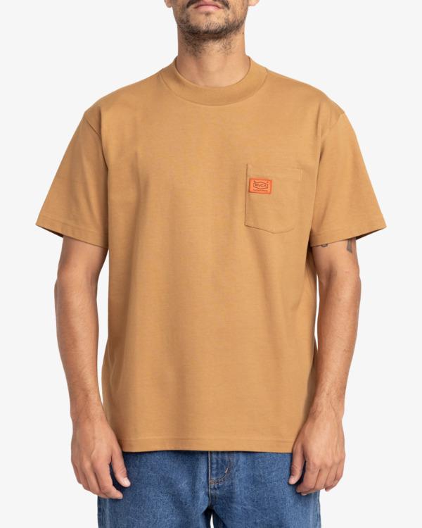rvca-chainmail-pocket-ss-tee-brown-camel-s-1