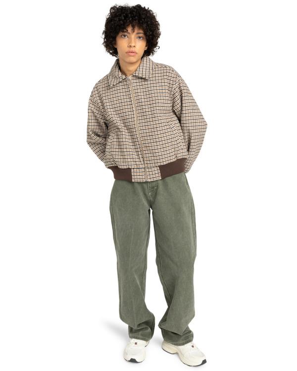 element-dogtooth-bomber-w-brown-dogtooth-java-xs-6-3