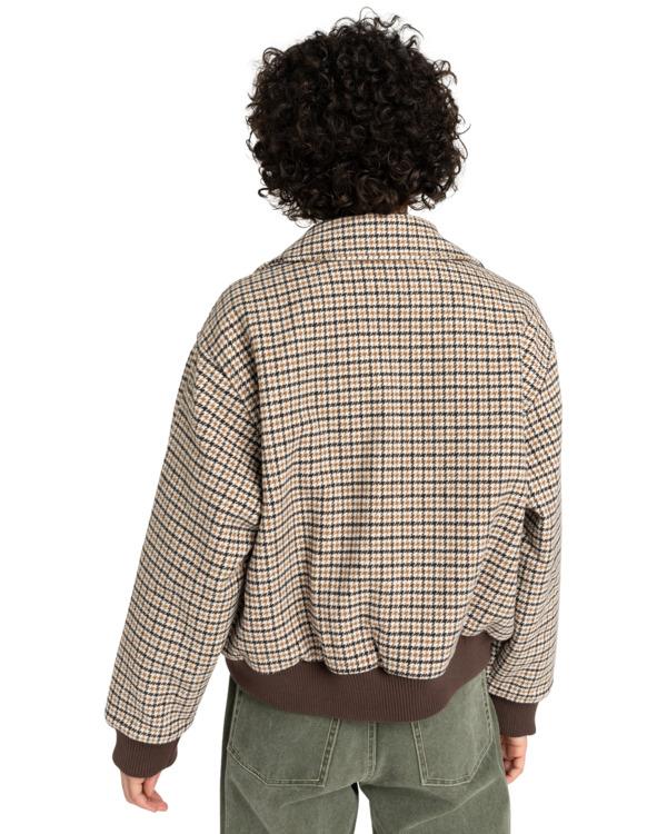 element-dogtooth-bomber-w-brown-dogtooth-java-xs-6-4