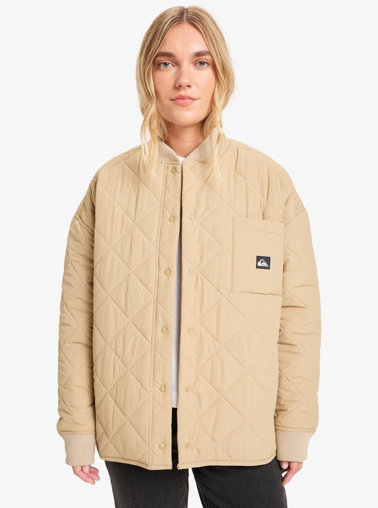 quiksilver-shining-quilted-jacket-brown-cornstalk-s-0
