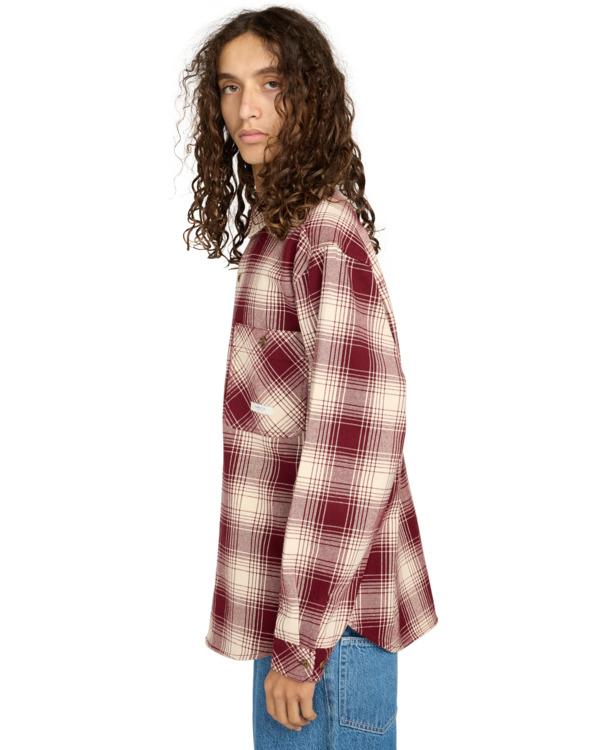 element-hawthorne-2pkt-heavyweight-red-cream-zinfandel-plaid-s-2