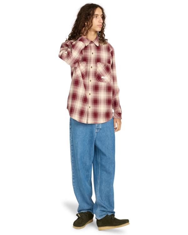 element-hawthorne-2pkt-heavyweight-red-cream-zinfandel-plaid-s-4