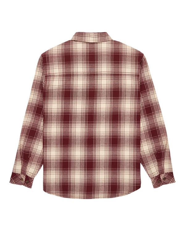 element-hawthorne-2pkt-heavyweight-red-cream-zinfandel-plaid-xl-0