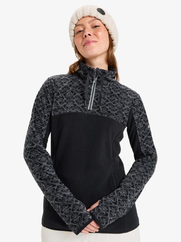 roxy-sayna-half-zip-black-true-black-roxygram-tonal-xs-4