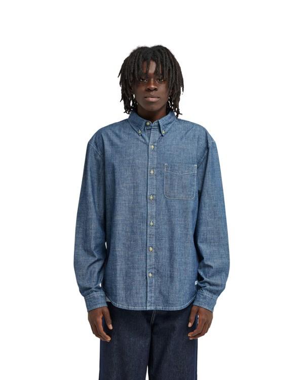 element-button-down-regular-chambray-blue-chambray-blue-xs-4-11