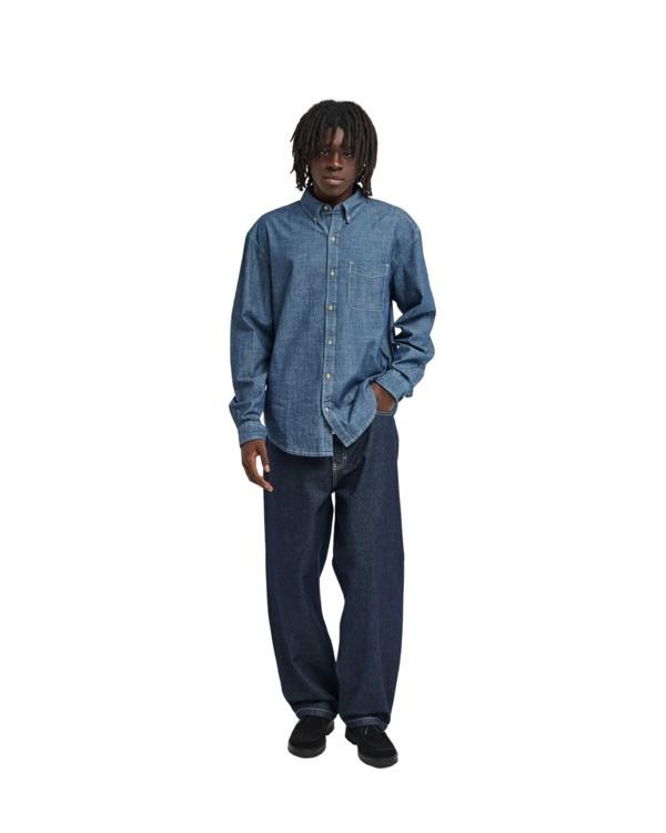 element-button-down-regular-chambray-blue-chambray-blue-xs-4-14