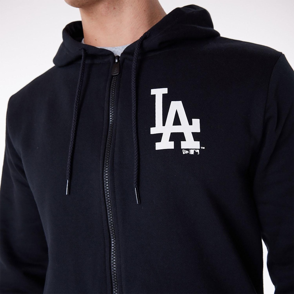 new-era-mlb-essentls-fz-hoody-losdod-blkwhi-schwarz-xs-0