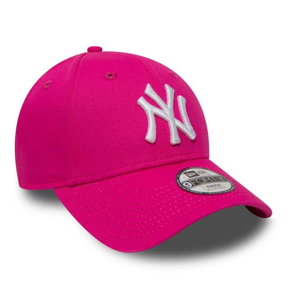 new-era-k-940-mlb-league-basic-neyyan-hpink-wht-pink-youth-0