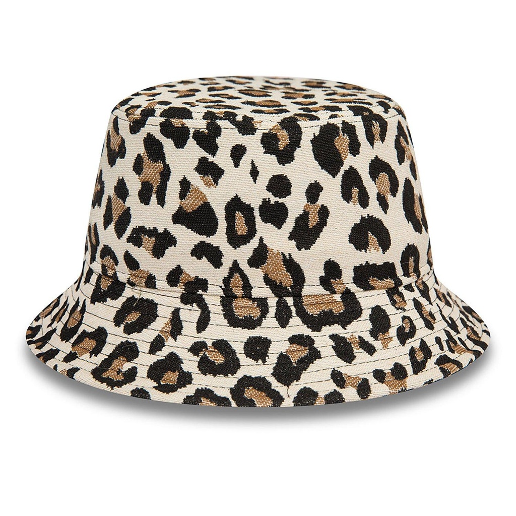 new-era-wmns-leopard-bucket-newera-stnblk-braun-xs-0