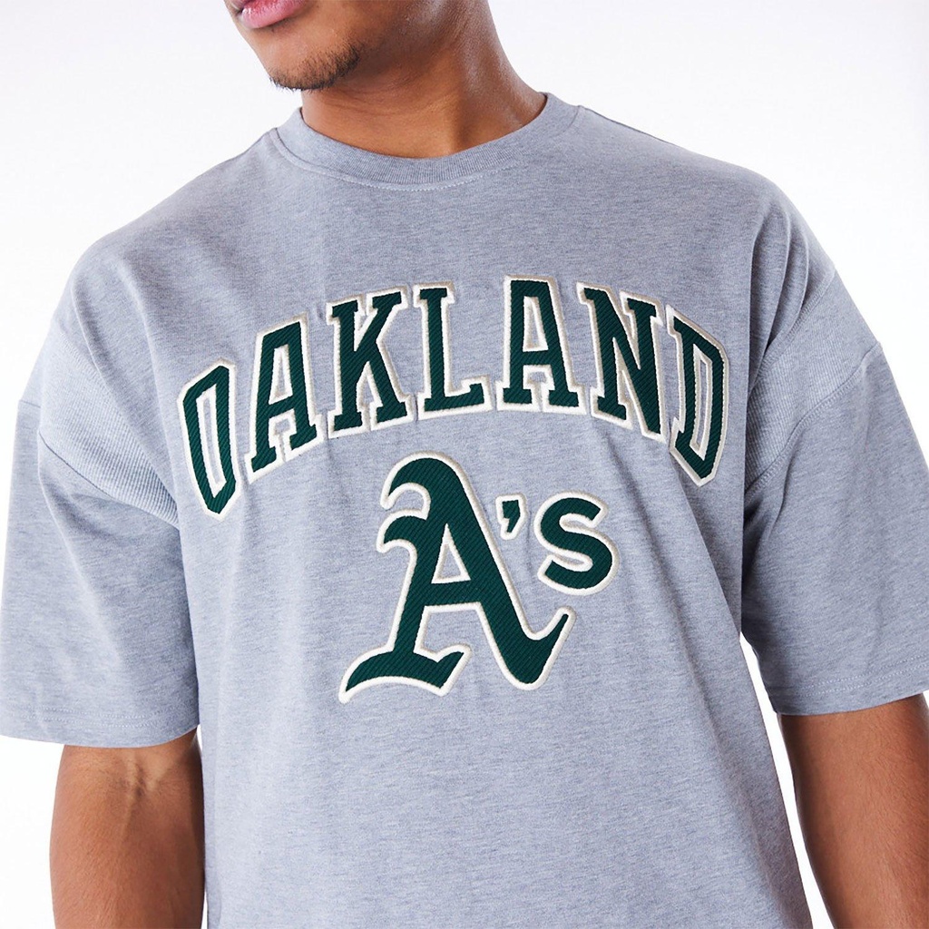 new-era-mlb-rib-infill-os-tee-oakath-hgrdkg-grau-xs-5