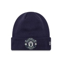 RUBBER WVN CUFF BEANIE MANUTD  NVYSWG