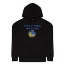 NOS NBA REGULAR HOODY GOLWAR  BLK