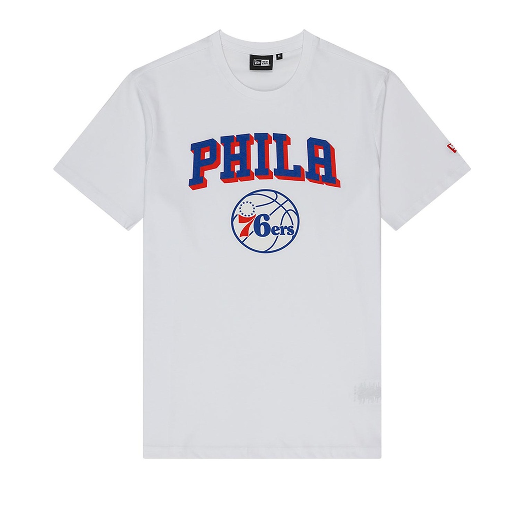 NOS NBA REGULAR TEE PHI76E  WHI