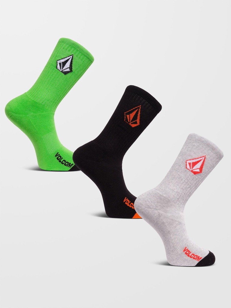FULL STONE SOCK 3PK