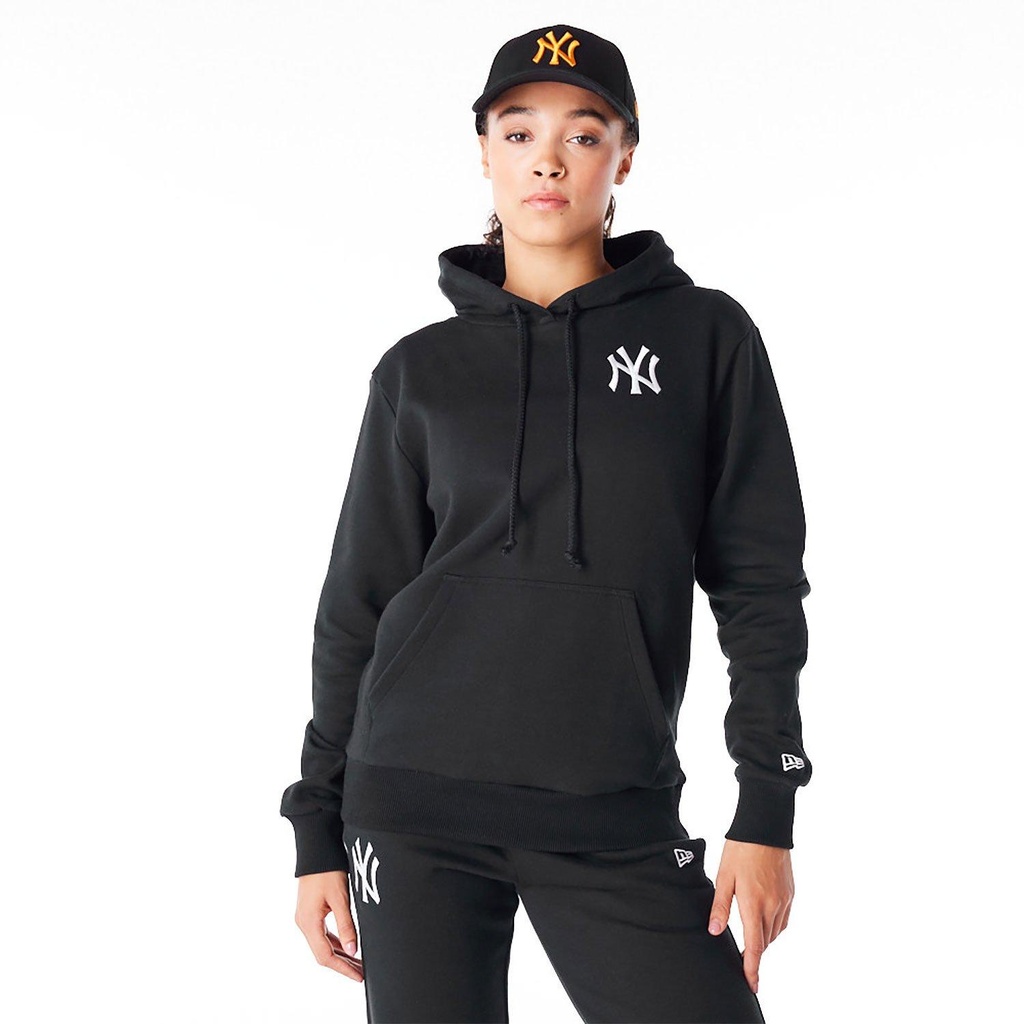 WMNS MLB LE HOODIE NEYYAN  BLKWHI