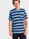 Volcom Maxer Stripe Crew T-shirt (Farbe: BLUEPRINT / Größe: XS)