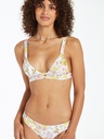 Big Poppy Triangle Bikini Top