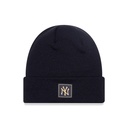 METALLIC BADGE CUFF KNIT NEYYAN  BLKMTG