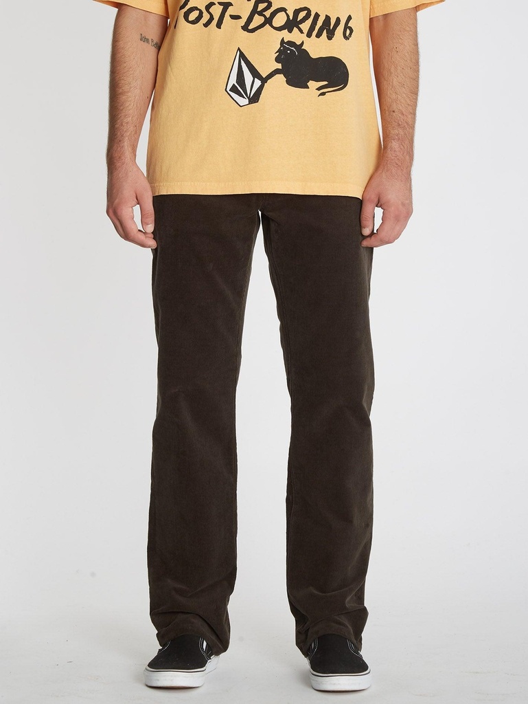Volcom Solver Corduroy 5 Pocket Trousers (Farbe: DARK BROWN / Größe: 28)